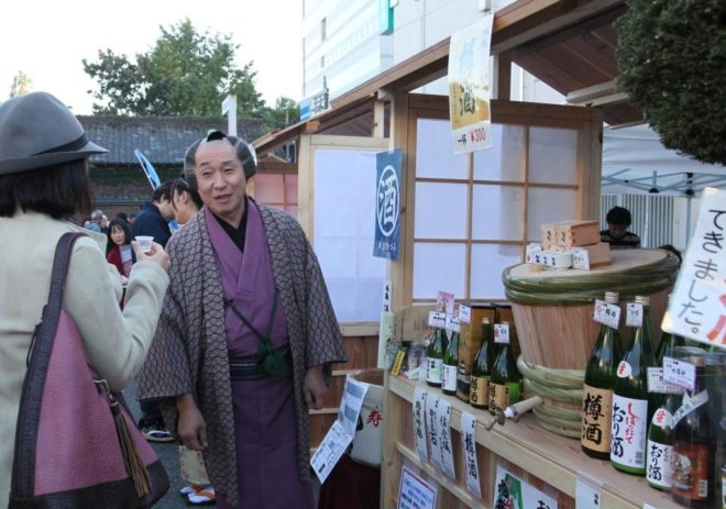 江戸時代風屋台村