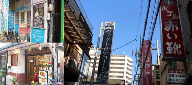 異国情緒と路地裏の雰囲気が楽しめる