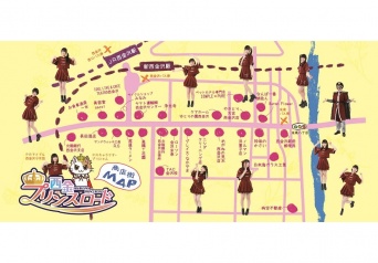 ご当地アイドルが商店街をPR（画像は西金プリンスロード商店会のサイト
