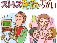 男女別「ストレス発散」の違い　女は○○しまくり、男は△△する