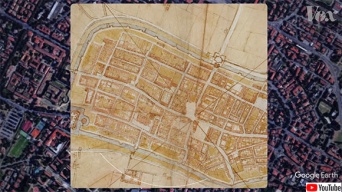 レオナルド・ダ・ヴィンチは航空写真もない時代、いかにして正確な街の地図を描き上げたのか？（イタリア）