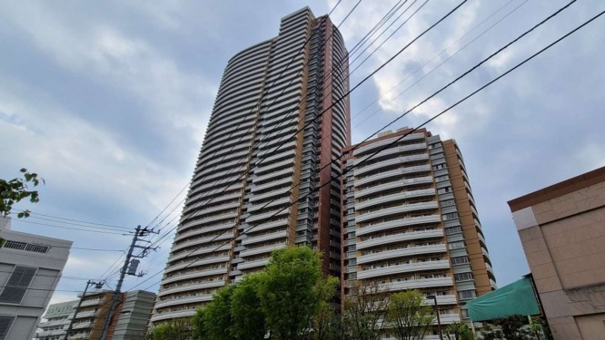 河田町ガーデン(2022年4月19日、Jタウンネット撮影＝以下同)