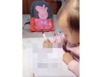 才能？生まれ変わり！？　サラサラとキレイなイラストを描く赤ちゃん。