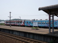 鹿島臨海鉄道大洗駅（Mayuki Sawatariさん撮影、Flickrより）