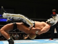 デスペラードにタイガーSHを決めるリンダマン