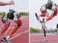 俊足ロボットが2足歩行で100m走世界ギネス記録を樹立