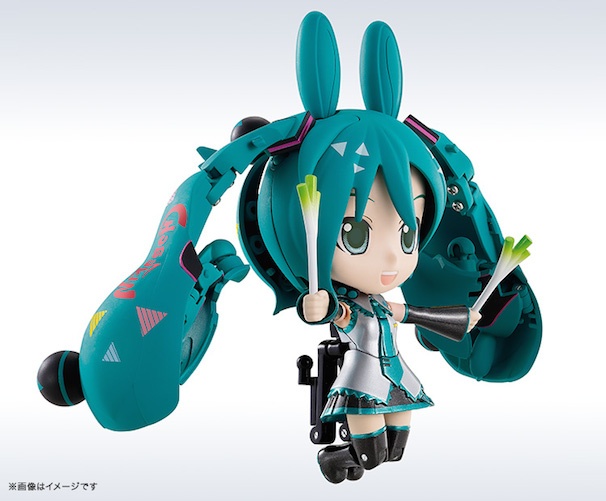 「超合金 ミラクルヘンケイ 初音ミク×ロディ」