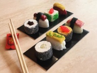 もはや我々の知っている寿司じゃない。イタリアのジェラートがアメリカで寿司に出会う。で、誕生しちゃった寿司型アイス