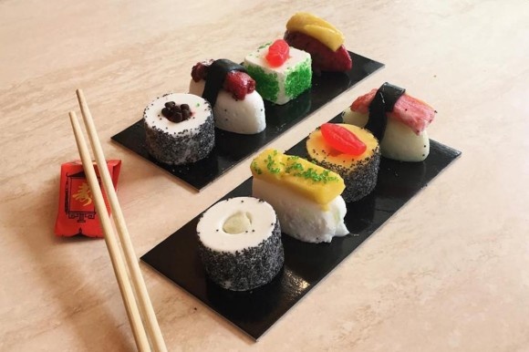もはや我々の知っている寿司じゃない。イタリアのジェラートがアメリカで寿司に出会う。で、誕生しちゃった寿司型アイス