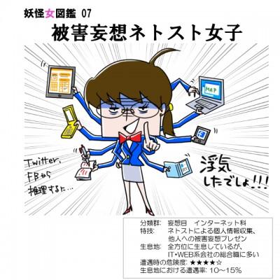 マジ恐怖!!　被害妄想ハンパないネットストーカー女の生態