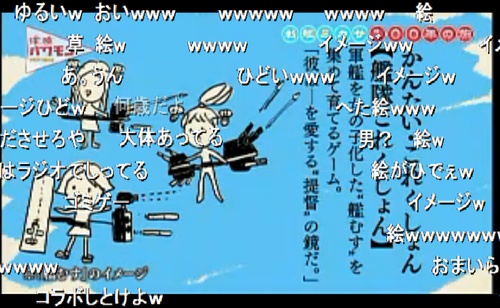 ＮＨＫの艦これイメージ
