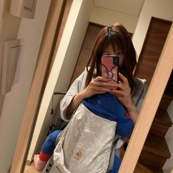 インスタグラム： 小倉優子(@ ogura_yuko_0826)より