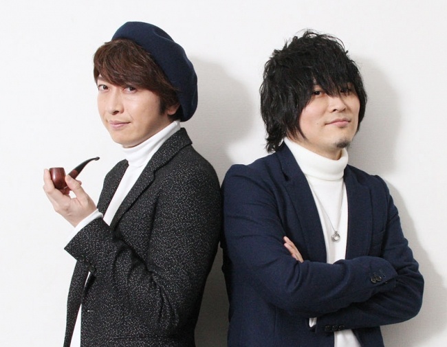 声優の小野大輔さん（左）、近藤孝行さん（右）