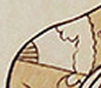 やつし費長房（袖の部分２） 画：鈴木春信 大英図書館所蔵
