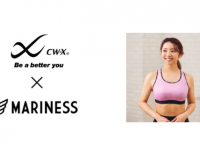 スポーツ時の揺れからバストを守るブラ。竹脇まりなとのコラボが実現