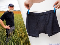 フランスでは農家の人が畑に下着のパンツを埋めている。いったいなぜ？それにはこんな理由があった。