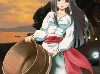 「碧志摩メグ」新作ポスター「浜島ビン玉ロード」篇
