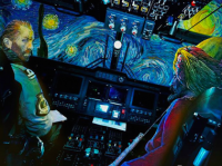 塩振りおじさんが最後の晩餐でパラパラ。古典的名画と現代写真をマッシュアップ。いい感じのゆるさに仕上がった！