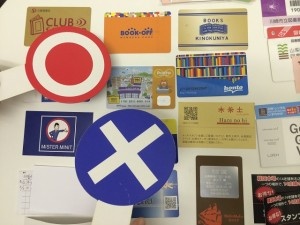 図書関係のカード多数
