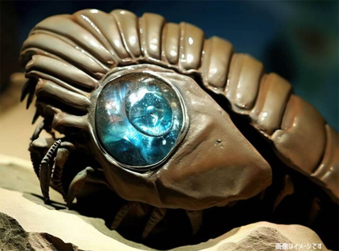 三葉虫の目は方解石というクリスタルでできていた。いまだ謎めいた存在の古生物