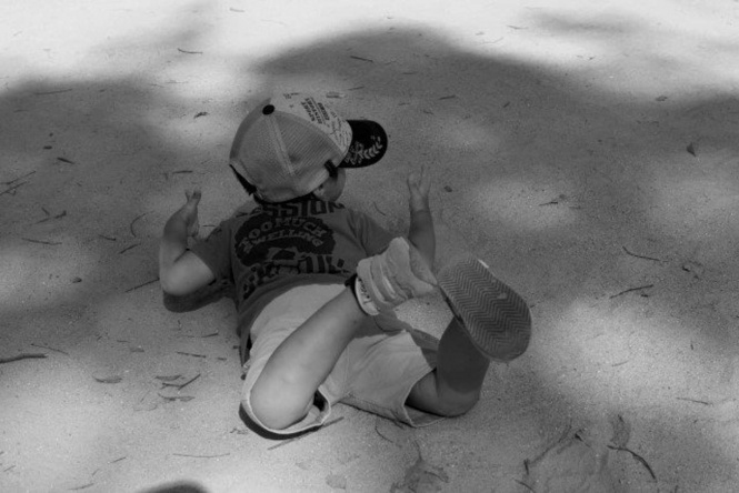 息子が足をひっかけて...（画像はイメージ）