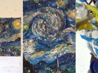 遠くから見ると素晴らしい芸術作品だけど近づいてみると・・・錯視を利用したアート作品の奥行きが凄い！