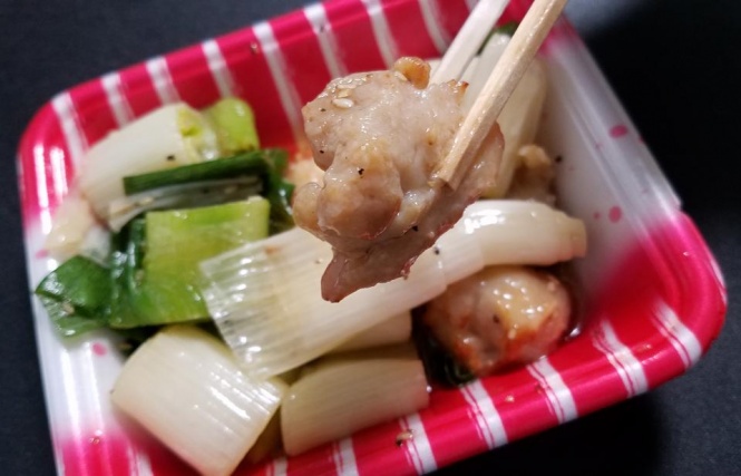 こちらが鶏肉