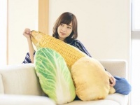 大収穫じゃないか！家の中が野菜に満ち溢れる生活。巨大お野菜クッション