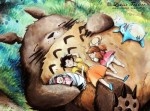 水彩で描かれ、幻想的に生まれ変わったジブリ作品たち