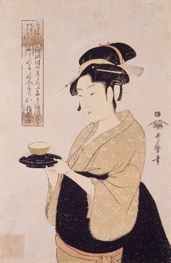 喜多川 歌麿 「難波屋 おきた」寛政 5(1793)年頃 和泉市久保 惣記念 美術館 