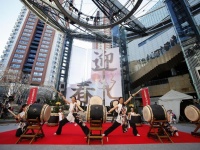 3が日には和太鼓演奏もあります（写真は過去開催事の様子）