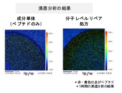 ナノレベルで証明された独自の浸透技術