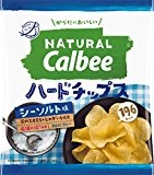 カルビー NaturalCalbeeハードチップス シーソルト味 39g×12袋