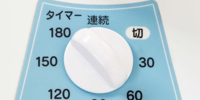 扇風機のタイマー機能