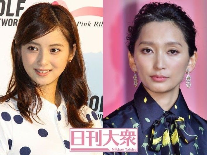 佐々木希（左）、杏