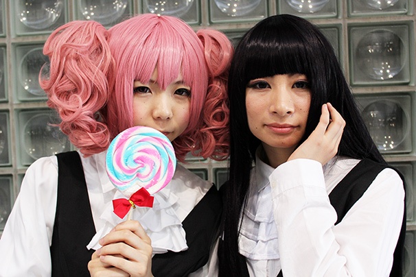 ニコニコ超会議2015 2日目 コスプレイヤー画像 夢希さん「妖狐×僕SS」白鬼院凜々蝶/茉稀さん「妖狐×僕SS」髏々宮カルタ