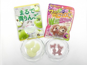 グミ好き集まれ～！注目の新作「まるで青りんごグミ」「ワンワンデミーナ」実食レポ