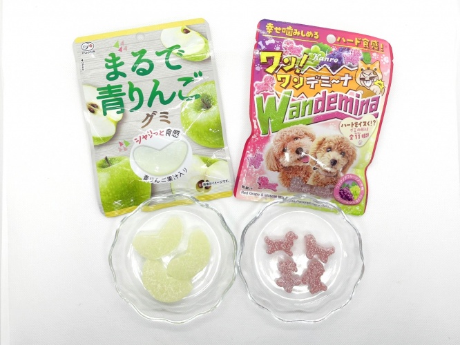 グミ好き集まれ～！注目の新作「まるで青りんごグミ」「ワンワンデミーナ」実食レポ