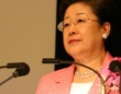 韓鶴子総裁（Wikipediaより）