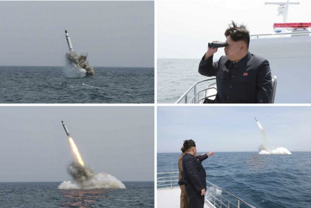 20150509潜水艦ミサイル金正恩03