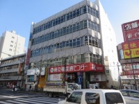書原のある芝萬ビル（以下、2017年2月21日、Jタウンネット編集部撮影）