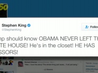 スティーブン・キング、「オバマ氏が盗聴」発言のトランプ大統領をミステリー仕立てのツイートで挑発
