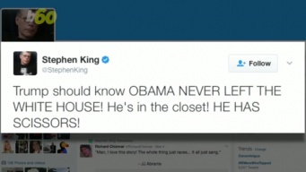 スティーブン・キング、「オバマ氏が盗聴」発言のトランプ大統領をミステリー仕立てのツイートで挑発