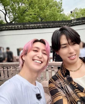 Snow Man佐久間大介、岩本照＆宮舘涼太と上海旅行を満喫「いわだてさく