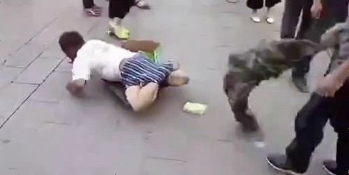 物乞い詐欺