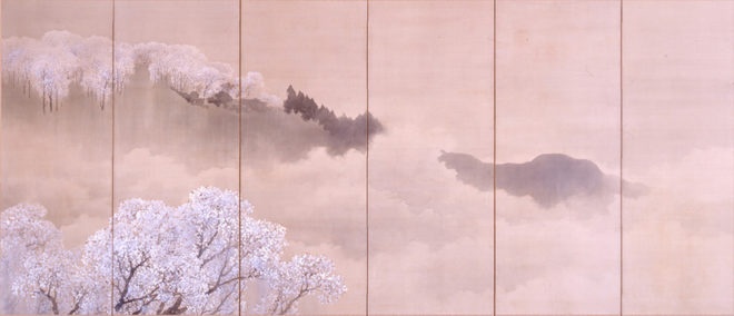 小雨ふる吉野