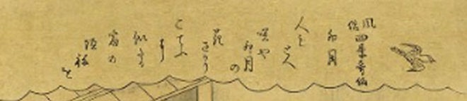 風俗四季哥仙 卯月(和歌部分）