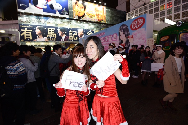 2015年クリスマスのサンタコスプレのギャル写真まとめ13