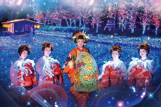 映画村イルミネーションファンタジー　光の華まつり