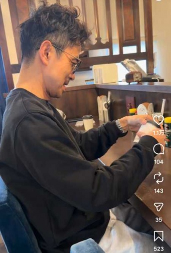 Instagram:井ノ原 快彦(@inohara.yoshihiko)より